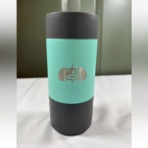 Toadfish 16 Oz Non-Tipping SLIM CAN Cooler Turquoise Beach Boat